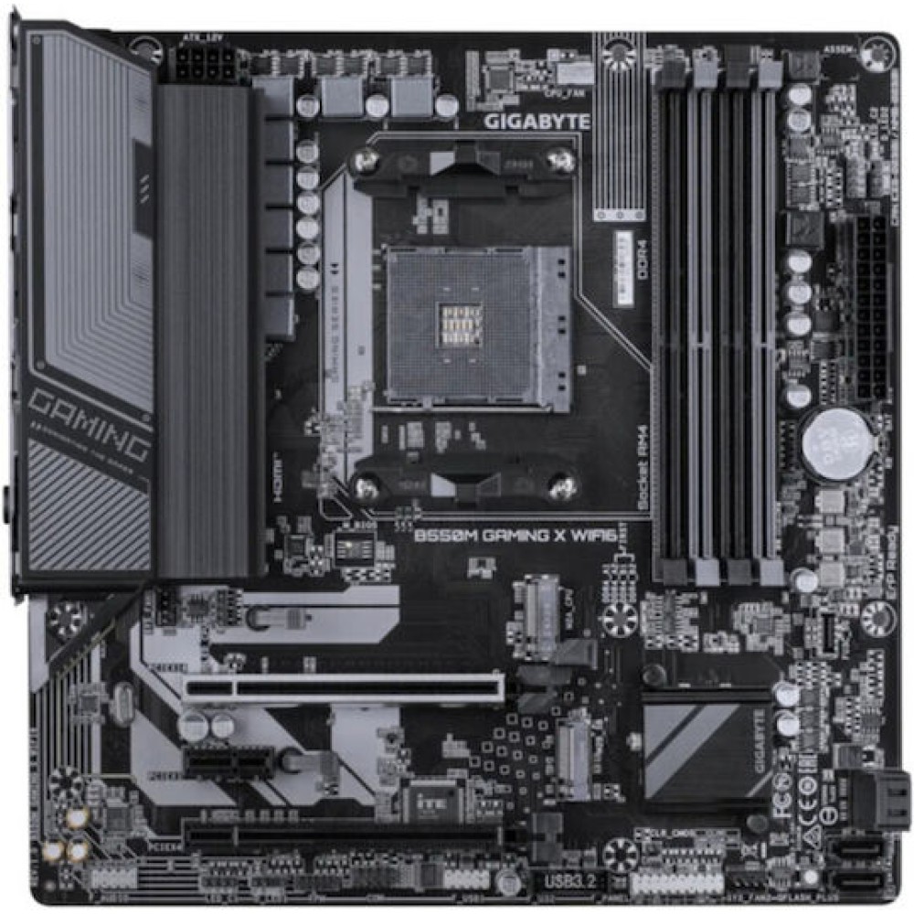 Gigabyte Gaming X WIFI6 B550 Motherboard Micro ATX με AMD AM4 Socket
