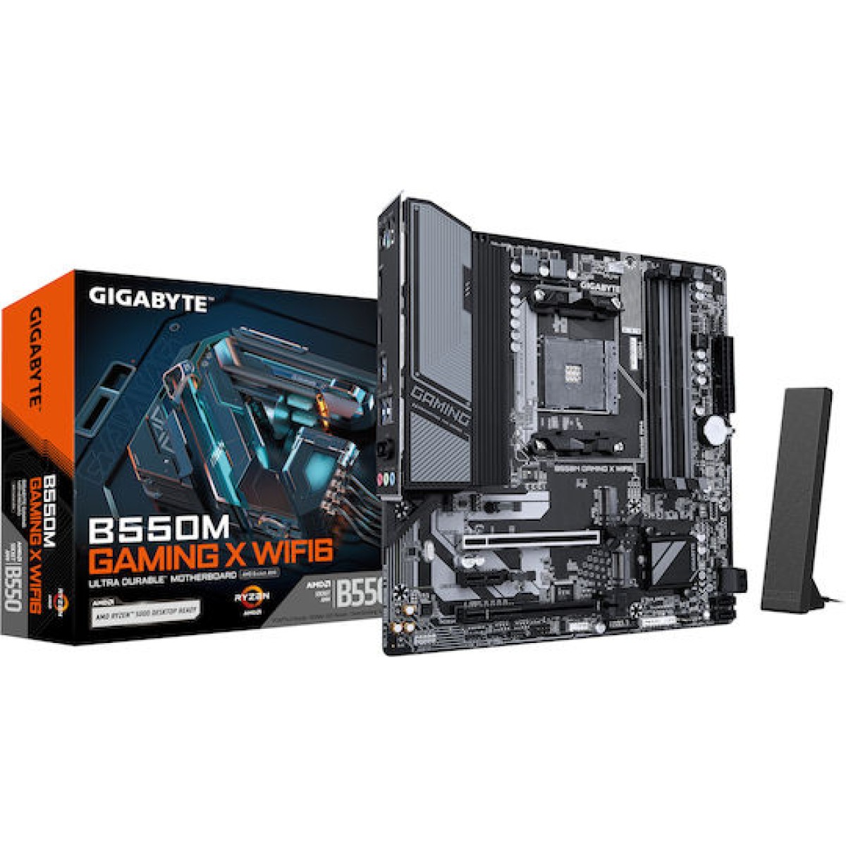 Gigabyte Gaming X WIFI6 B550 Motherboard Micro ATX με AMD AM4 Socket