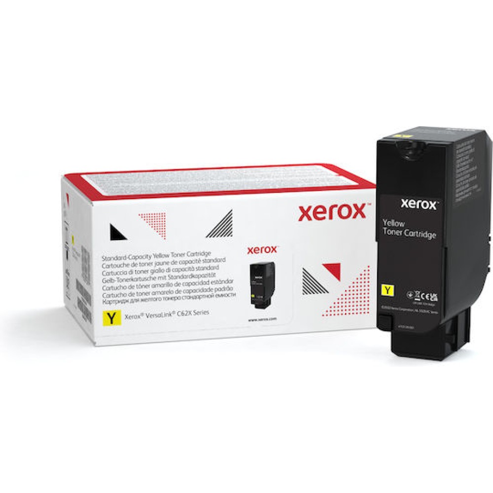 Xerox 006R04619 Γνήσιο Toner Laser Εκτυπωτή Κίτρινο 6000 Σελίδων
