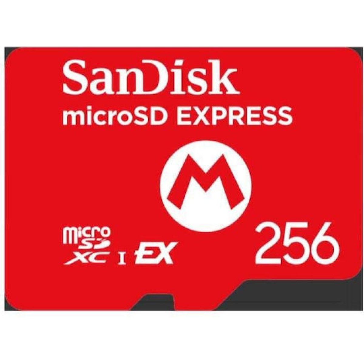 Sandisk Nintendo Switch 2 Mario Logo microSDXC 256GB