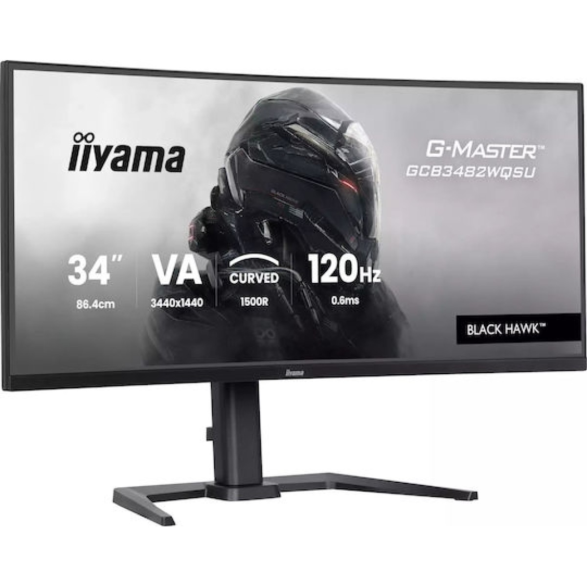 Iiyama GCB3482WQSU-B1 VA HDR Curved Gaming Monitor 34