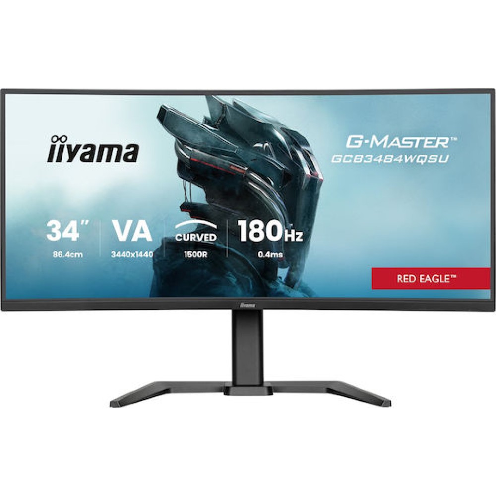 Iiyama G-Master GCB3484WQSU-B1 Ultrawide VA HDR Curved Gaming Monitor 34