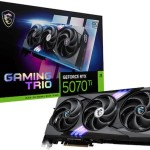 MSI GeForce RTX 5070 Ti 16GB GDDR7 Gaming Trio OC Κάρτα Γραφικών