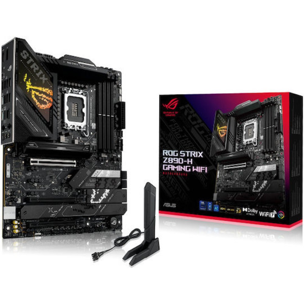 Asus ROG STRIX Z890 H GAMING WIFI Motherboard ATX με Intel 1851 Socket 90MB1K20-M0EAY0
