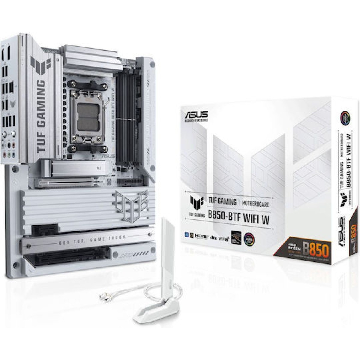 Asus TUF Gaming B850-BTF WIFI W Motherboard ATX με AMD AM5 Socket 90MB1KW0-M0EAY0