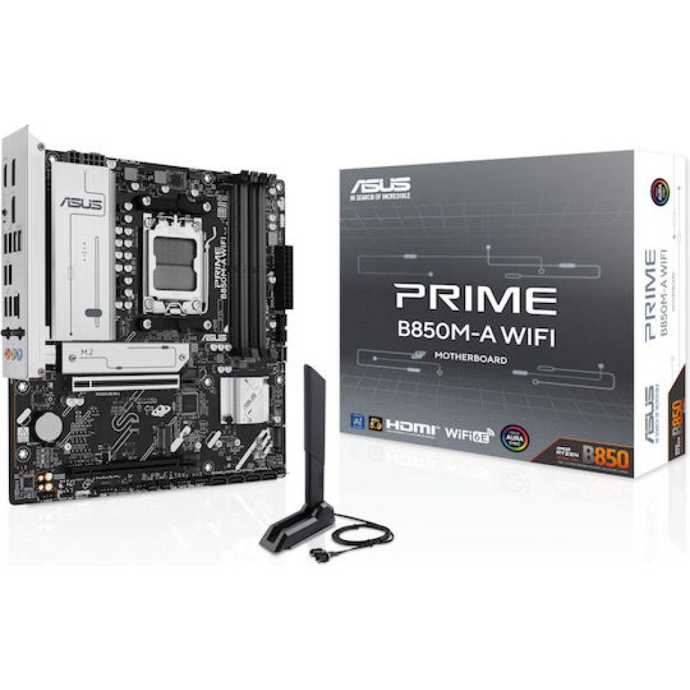 Asus PRIME B850M-A WIFI Motherboard Micro ATX με AMD AM5 Socket 90MB1LN0-M0EAY0