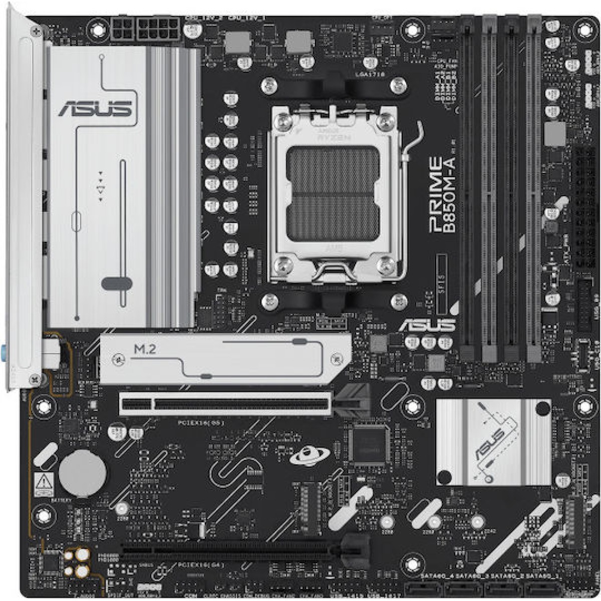 Asus PRIME B850M-A-CSM Motherboard Micro ATX με AMD AM5 Socket 90MB1LQ0-M0EAYC