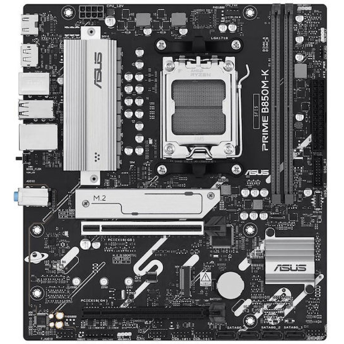 Asus PRIME B850-E Motherboard Micro ATX με AMD AM5 Socket 90MB1LV0-M0EAY0