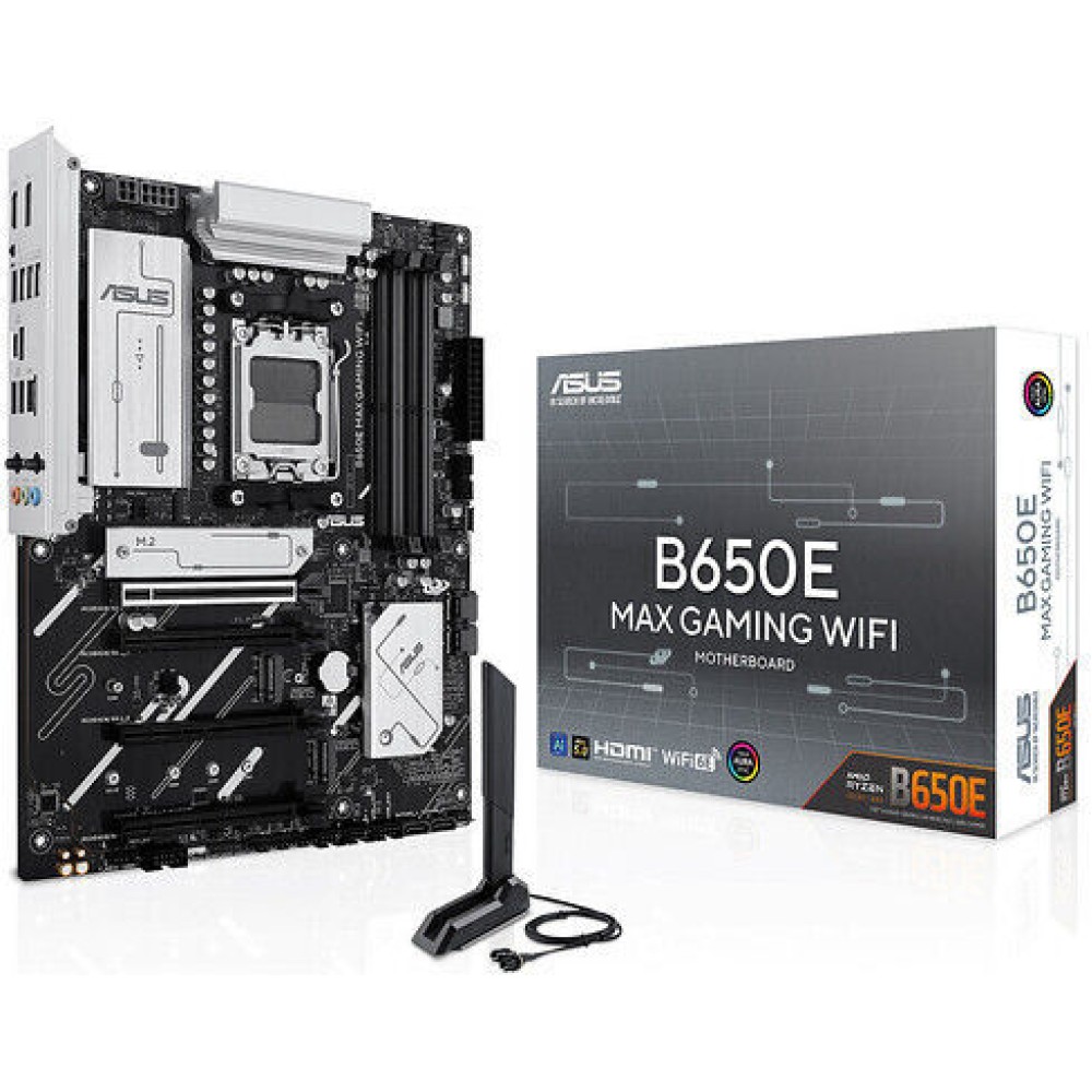 Asus B650E Max Gaming WIFI Motherboard ATX με AMD AM5 Socket 90MB1LD0-M0EAY0