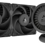 Arctic Freezer III Pro 240 Ψύκτρα Επεξεργαστή Διπλού Ανεμιστήρα για Socket 1700/1851/AM4/AM5