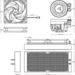Arctic Freezer III Pro 240 Ψύκτρα Επεξεργαστή Διπλού Ανεμιστήρα για Socket 1700/1851/AM4/AM5