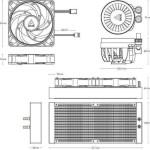 Arctic Freezer III Pro 240 Υδρόψυξη Επεξεργαστή Διπλού Ανεμιστήρα 120mm για Socket AM4/AM5/1700 με ARGB Φωτισμό