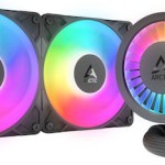 Arctic Freezer III Pro 240 Υδρόψυξη Επεξεργαστή Διπλού Ανεμιστήρα 120mm για Socket AM4/AM5/1700 με ARGB Φωτισμό