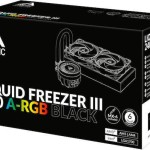 Arctic Freezer III Pro 240 Υδρόψυξη Επεξεργαστή Διπλού Ανεμιστήρα 120mm για Socket AM4/AM5/1700 με ARGB Φωτισμό