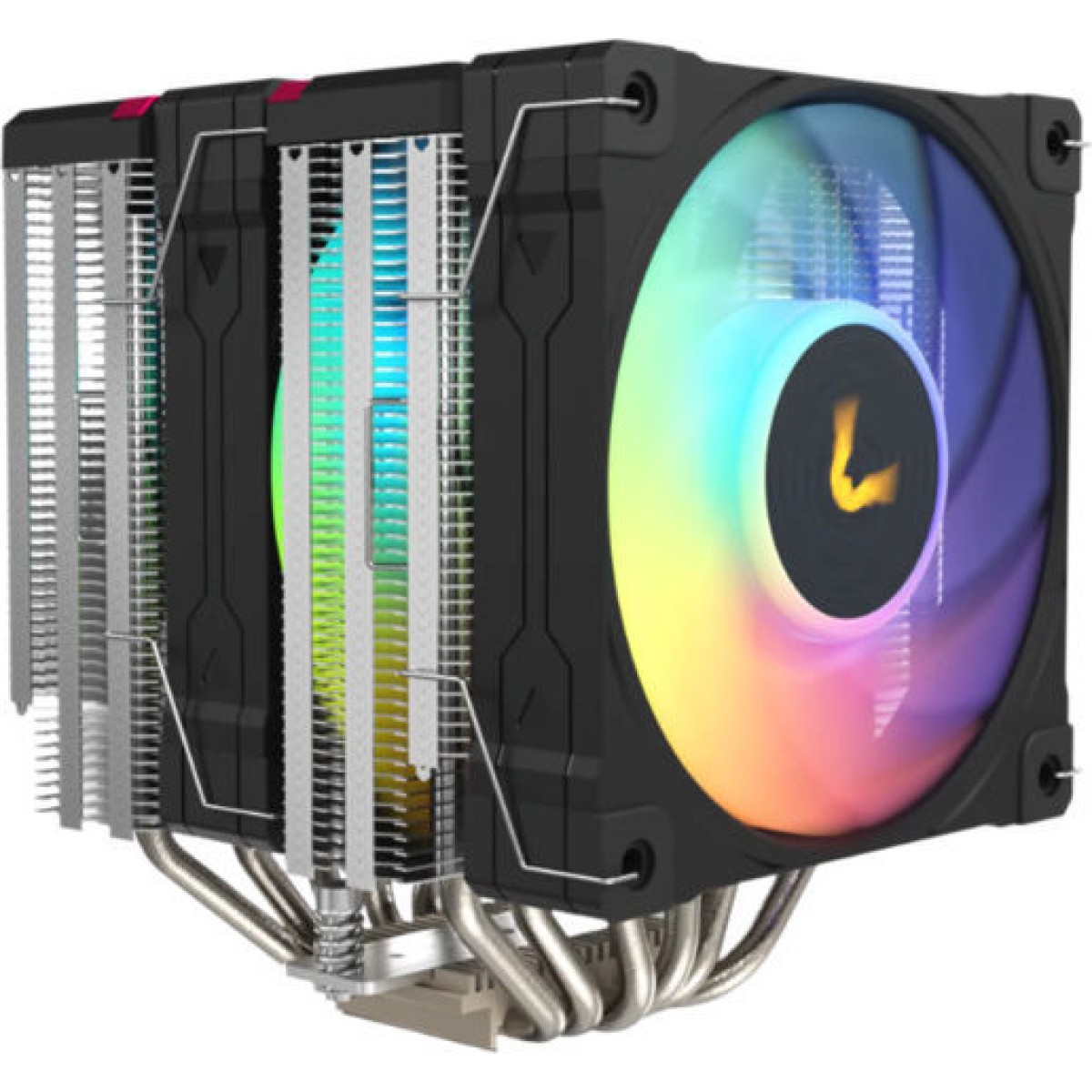 Valkyrie Vind 125 DL Ψύκτρα Επεξεργαστή Διπλού Ανεμιστήρα για Socket AM4/AM5/1200/1700 με ARGB Φωτισμό