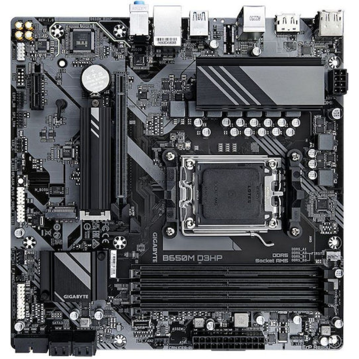 Gigabyte B650M D3HP Motherboard Micro ATX με AMD AM5 Socket