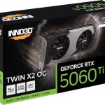 Inno 3D GeForce RTX 5060 Ti 16GB GDDR7 TWIN X2 OC Κάρτα Γραφικών