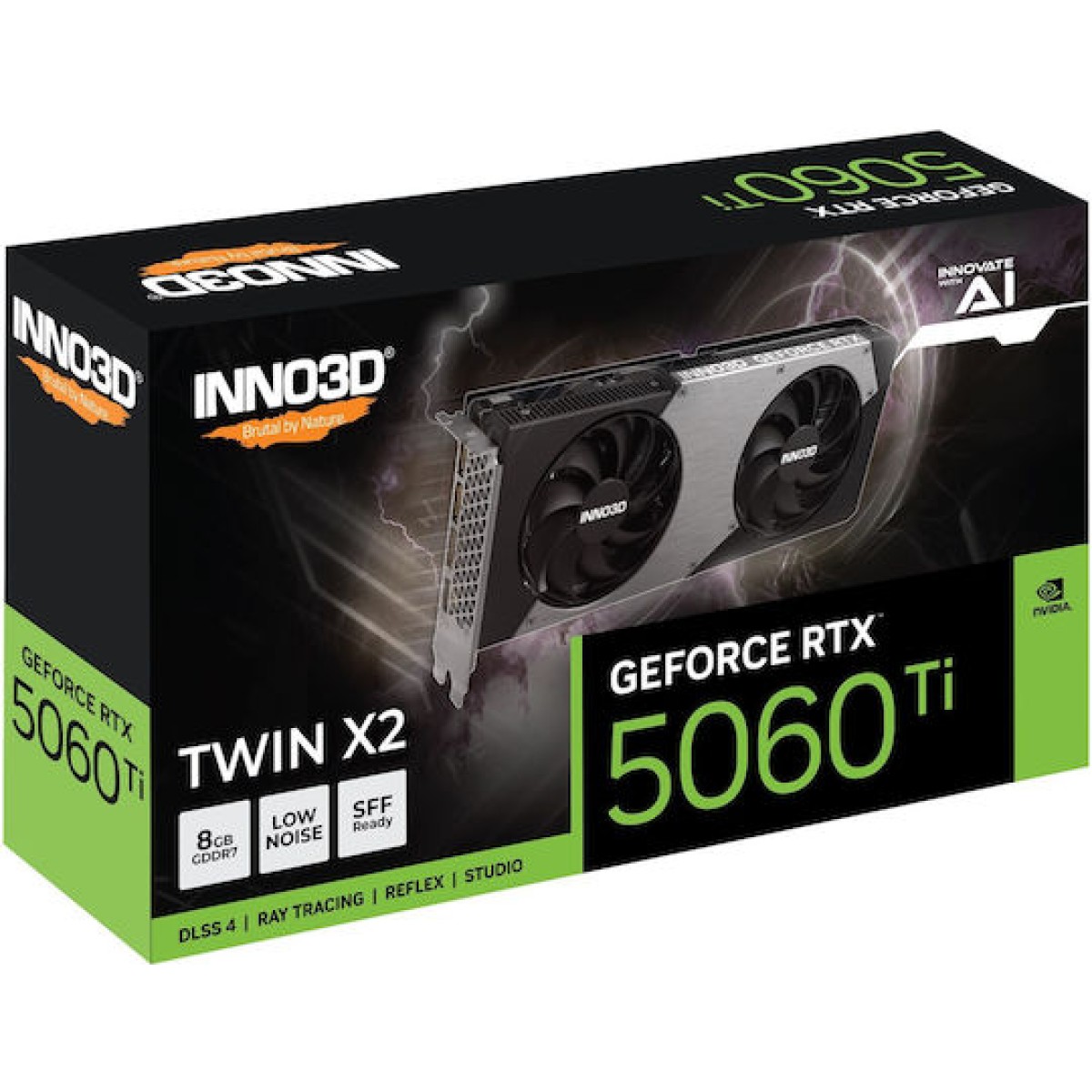 Inno 3D GeForce RTX 5060 Ti 8GB GDDR7 Twin X2 Κάρτα Γραφικών
