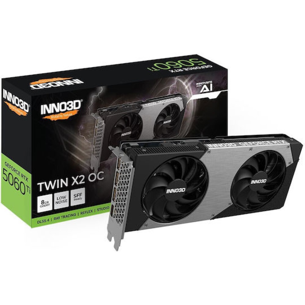 Inno 3D GeForce RTX 5060 Ti 8GB GDDR7 TWIN X2 OC Κάρτα Γραφικών