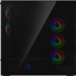 Arctic Xtender Midi Tower Κουτί Υπολογιστή με Πλαϊνό Παράθυρο Μαύρο