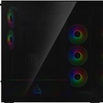 Arctic Xtender VG Midi Tower Κουτί Υπολογιστή με Πλαϊνό Παράθυρο Μαύρο