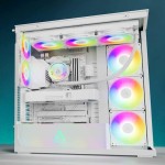 Arctic Xtender Midi Tower Κουτί Υπολογιστή με Πλαϊνό Παράθυρο Λευκό