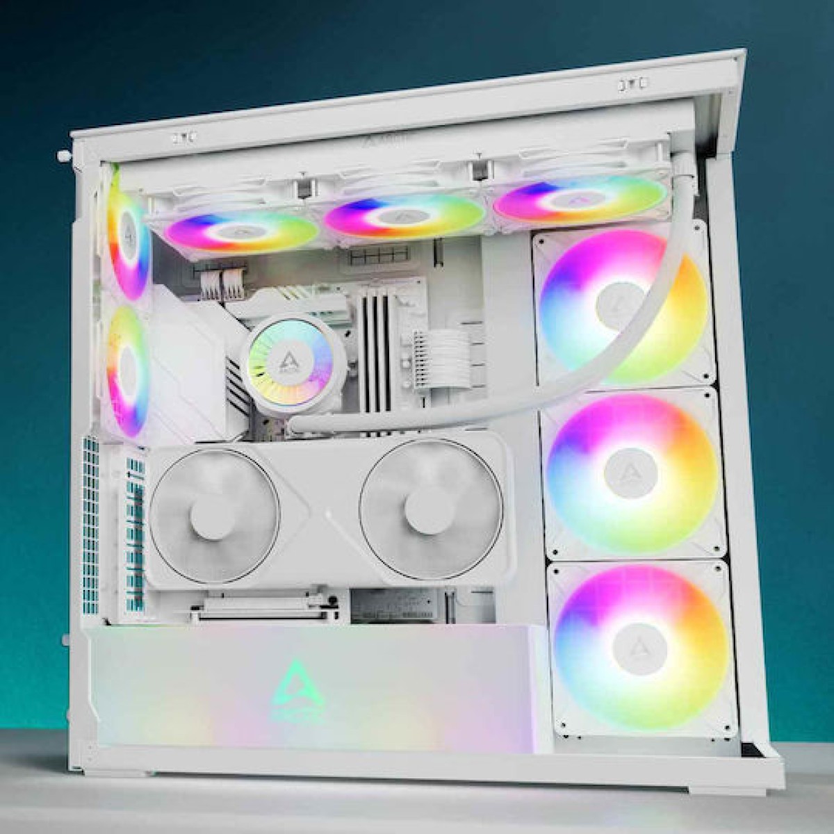 Arctic Xtender VG Midi Tower Κουτί Υπολογιστή Λευκό