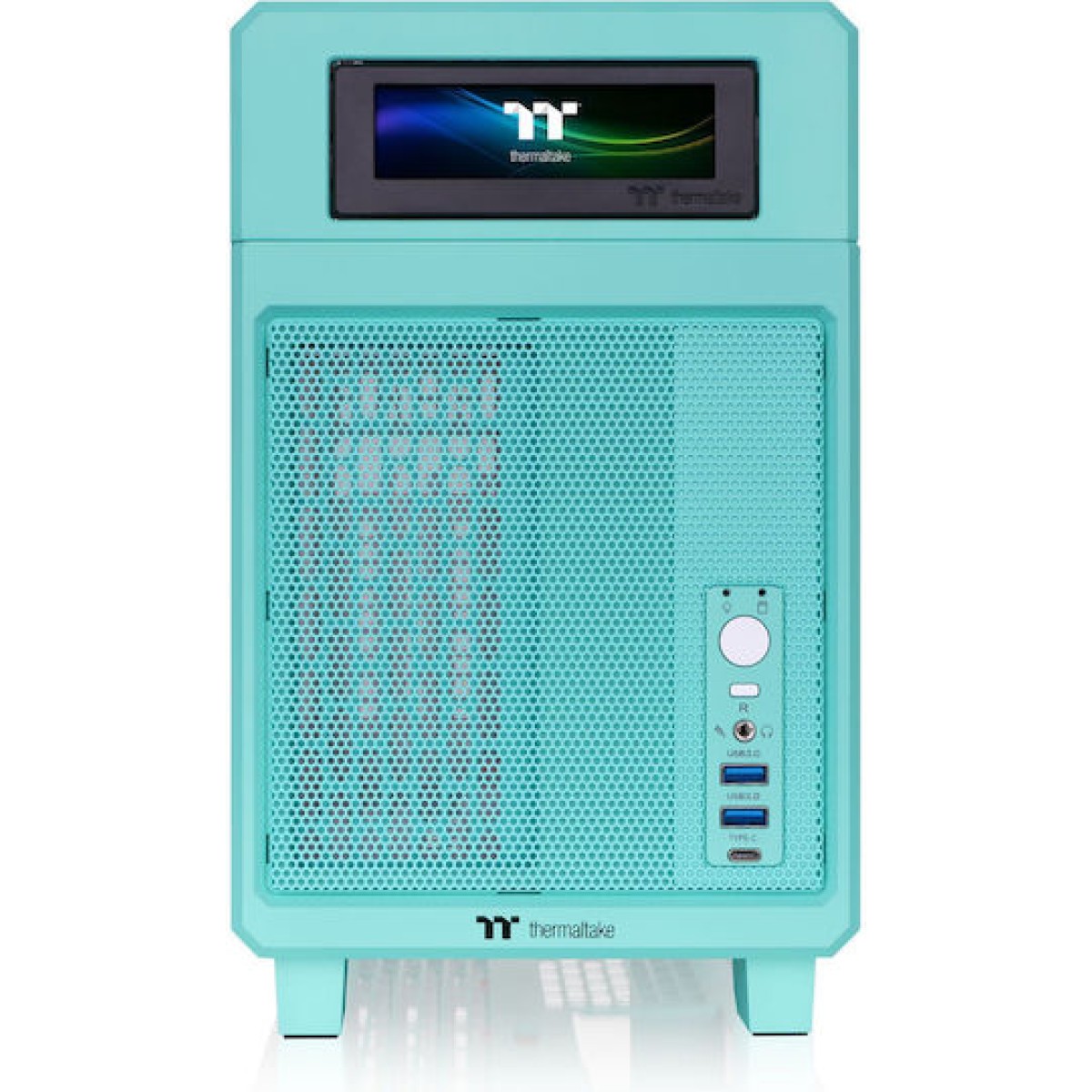 Thermaltake TR100 Mini Tower Κουτί Υπολογιστή Mint Strawberry