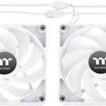 Thermaltake CT140 Reverse Case Fan με ARGB Φωτισμό και Σύνδεση 3-Pin / 4-Pin PWM 2τμχ Λευκό
