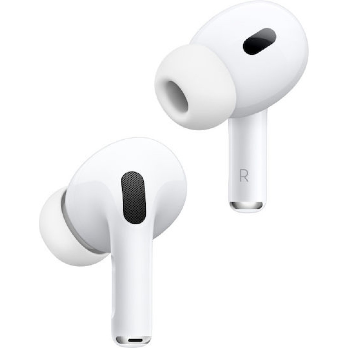 Apple AirPods Pro 2 με MagSafe Charging Case (USB‑C) In-ear Bluetooth Handsfree Ακουστικά με Αντοχή στον Ιδρώτα και Θήκη Φόρτισης Λευκά