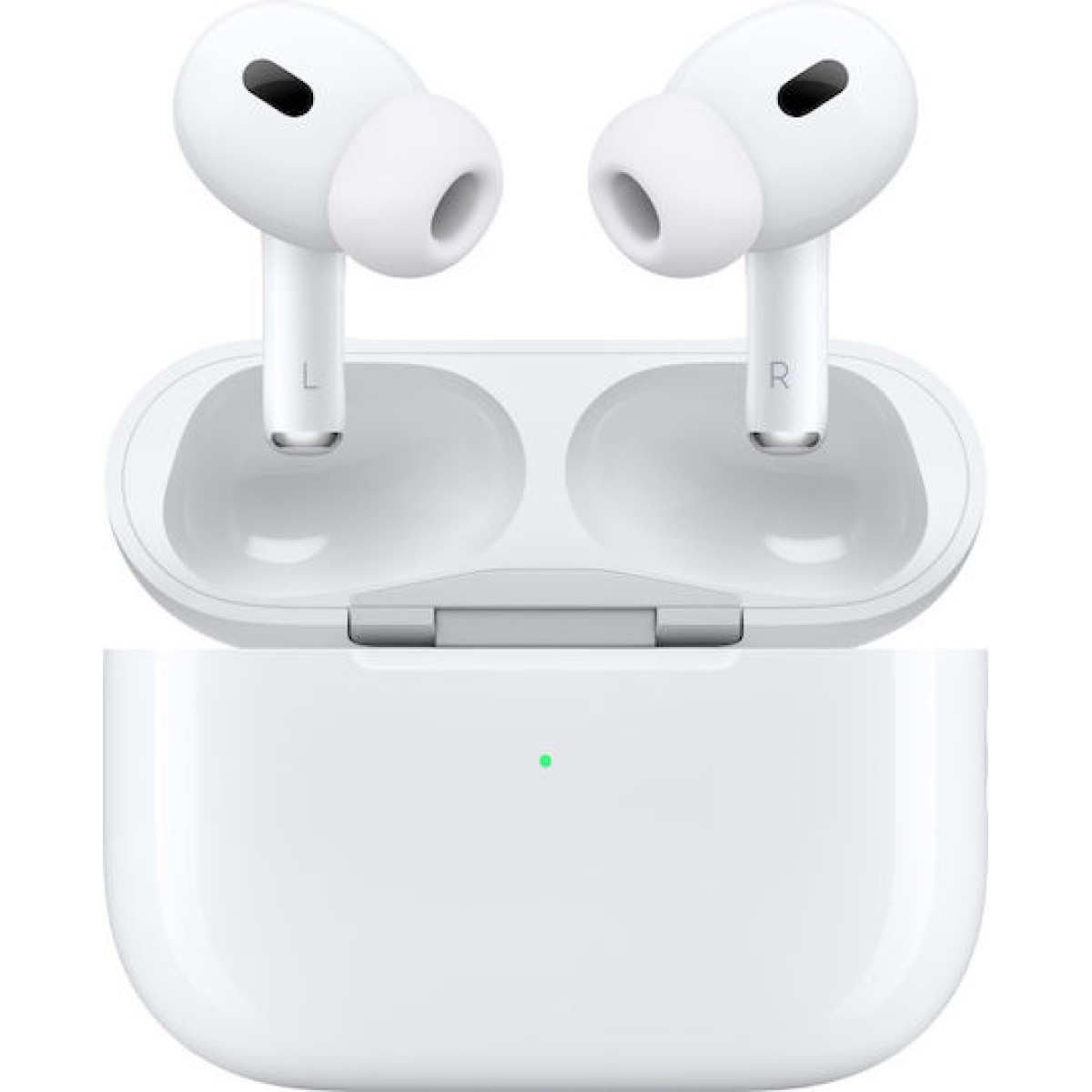 Apple AirPods Pro 2 με MagSafe Charging Case (USB‑C) In-ear Bluetooth Handsfree Ακουστικά με Αντοχή στον Ιδρώτα και Θήκη Φόρτισης Λευκά