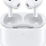 Apple AirPods Pro 2 με MagSafe Charging Case (USB‑C) In-ear Bluetooth Handsfree Ακουστικά με Αντοχή στον Ιδρώτα και Θήκη Φόρτισης Λευκά