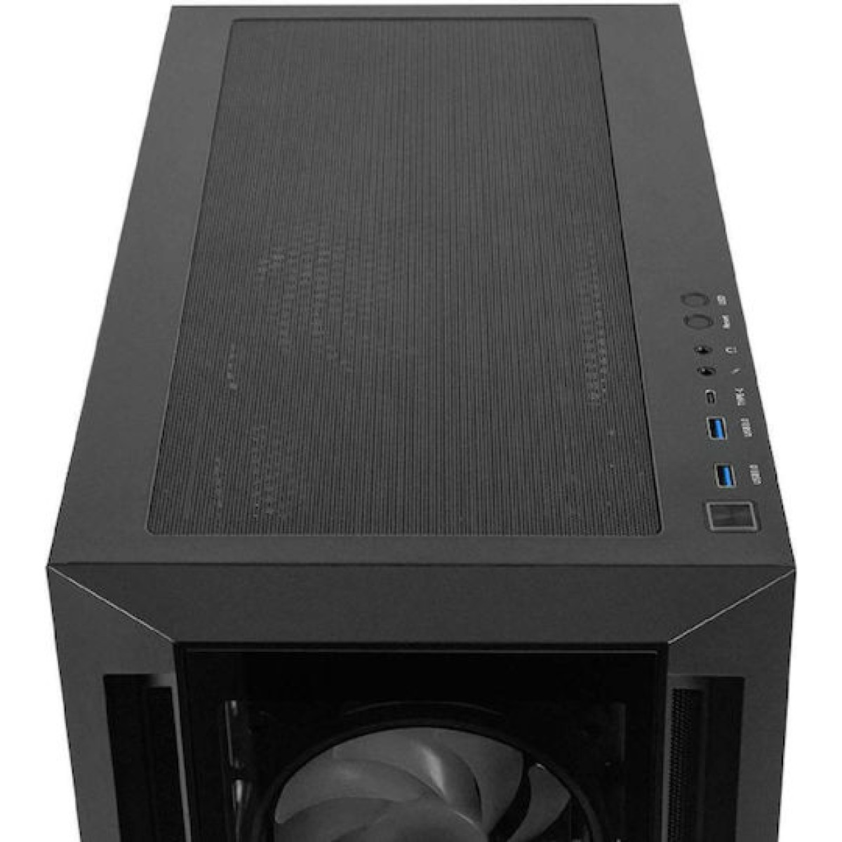 Chieftec APEX Gaming Midi Tower Κουτί Υπολογιστή με Πλαϊνό Παράθυρο και RGB Φωτισμό Μαύρο