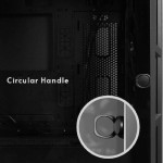 Chieftec APEX Gaming Midi Tower Κουτί Υπολογιστή με Πλαϊνό Παράθυρο και RGB Φωτισμό Μαύρο