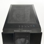 Chieftec Hunter 2 Gaming Midi Tower Κουτί Υπολογιστή με Πλαϊνό Παράθυρο και RGB Φωτισμό Μαύρο