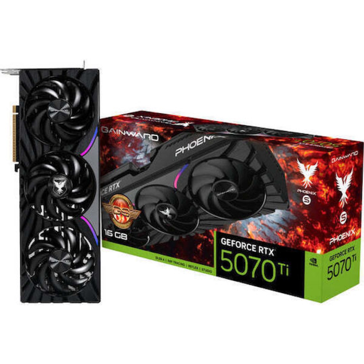 Gainward GeForce RTX 5070 Ti 16GB GDDR7 Phoenix-S GS Κάρτα Γραφικών