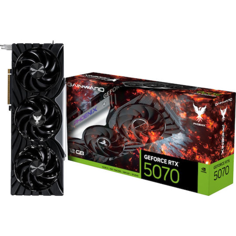 Gainward GeForce RTX 5070 12GB GDDR7 Phoenix-S Κάρτα Γραφικών