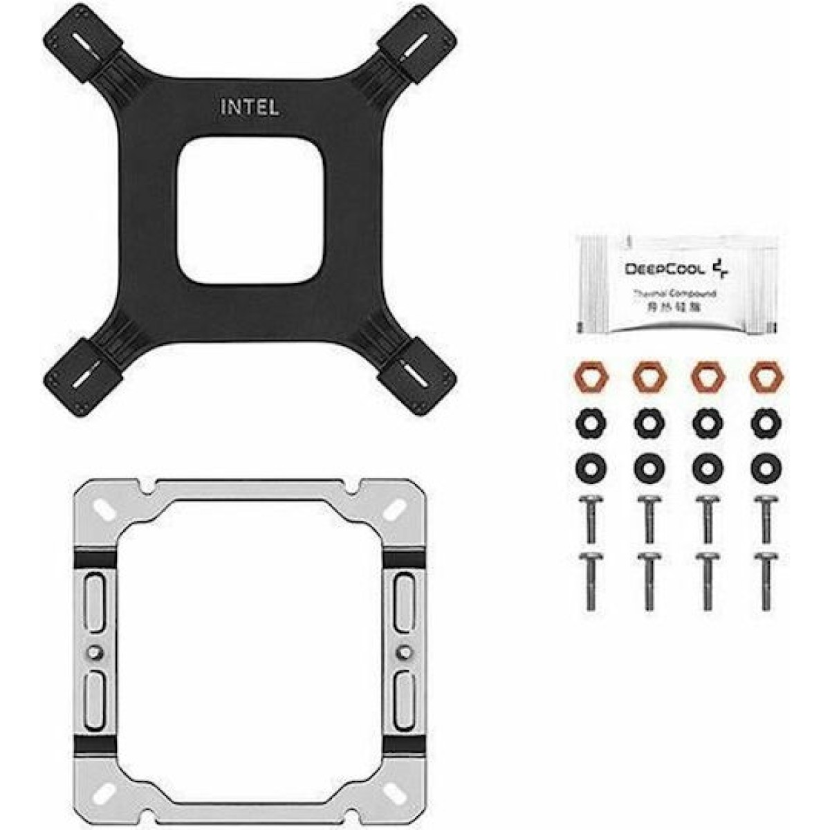 Deepcool AG400 Ψύκτρα Επεξεργαστή Λευκή