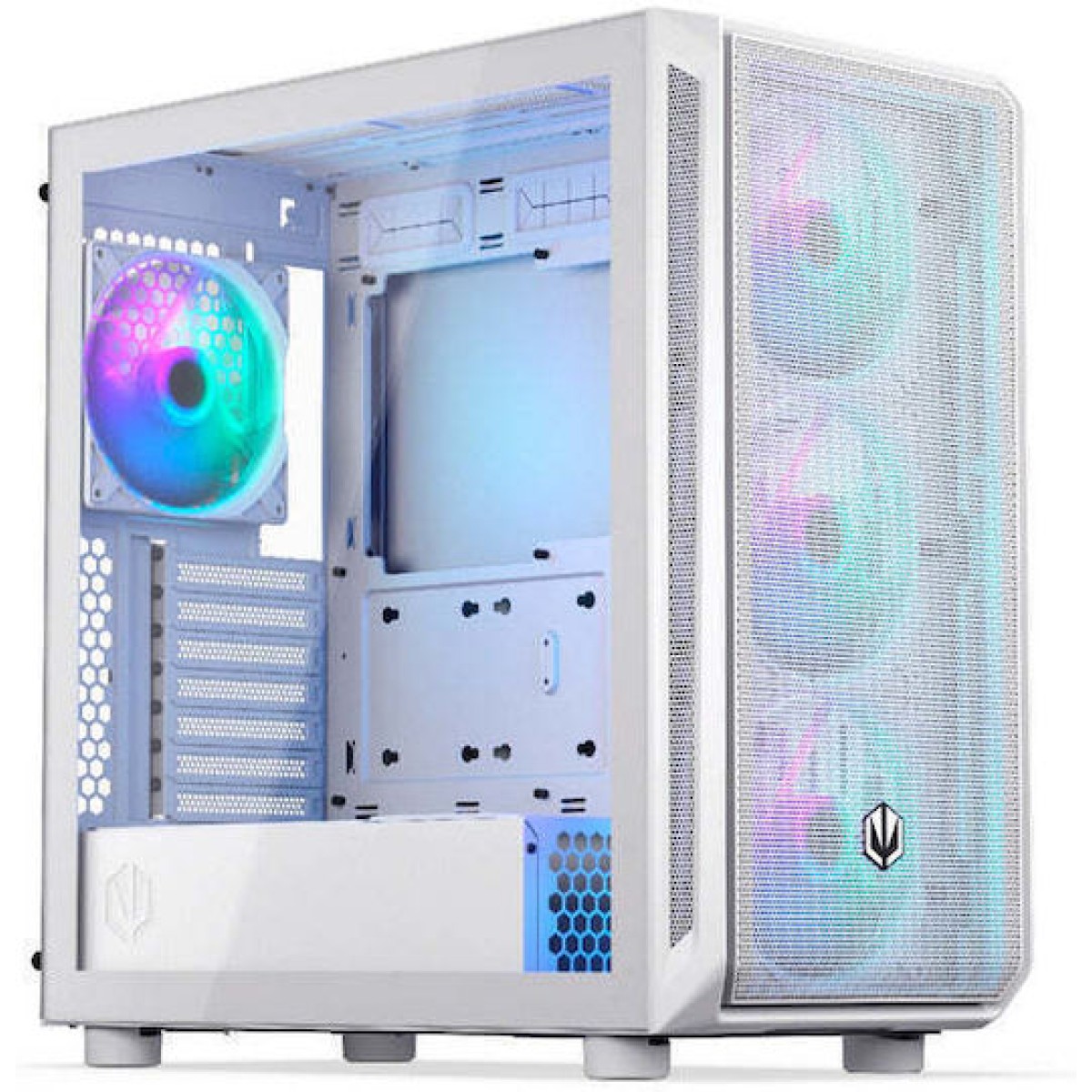 Endorfy Arx 700 ARGB Gaming Midi Tower Κουτί Υπολογιστή με Πλαϊνό Παράθυρο Λευκό