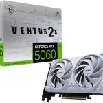 MSI GeForce RTX 5060 8GB GDDR7 Ventus 2X OC White Κάρτα Γραφικών