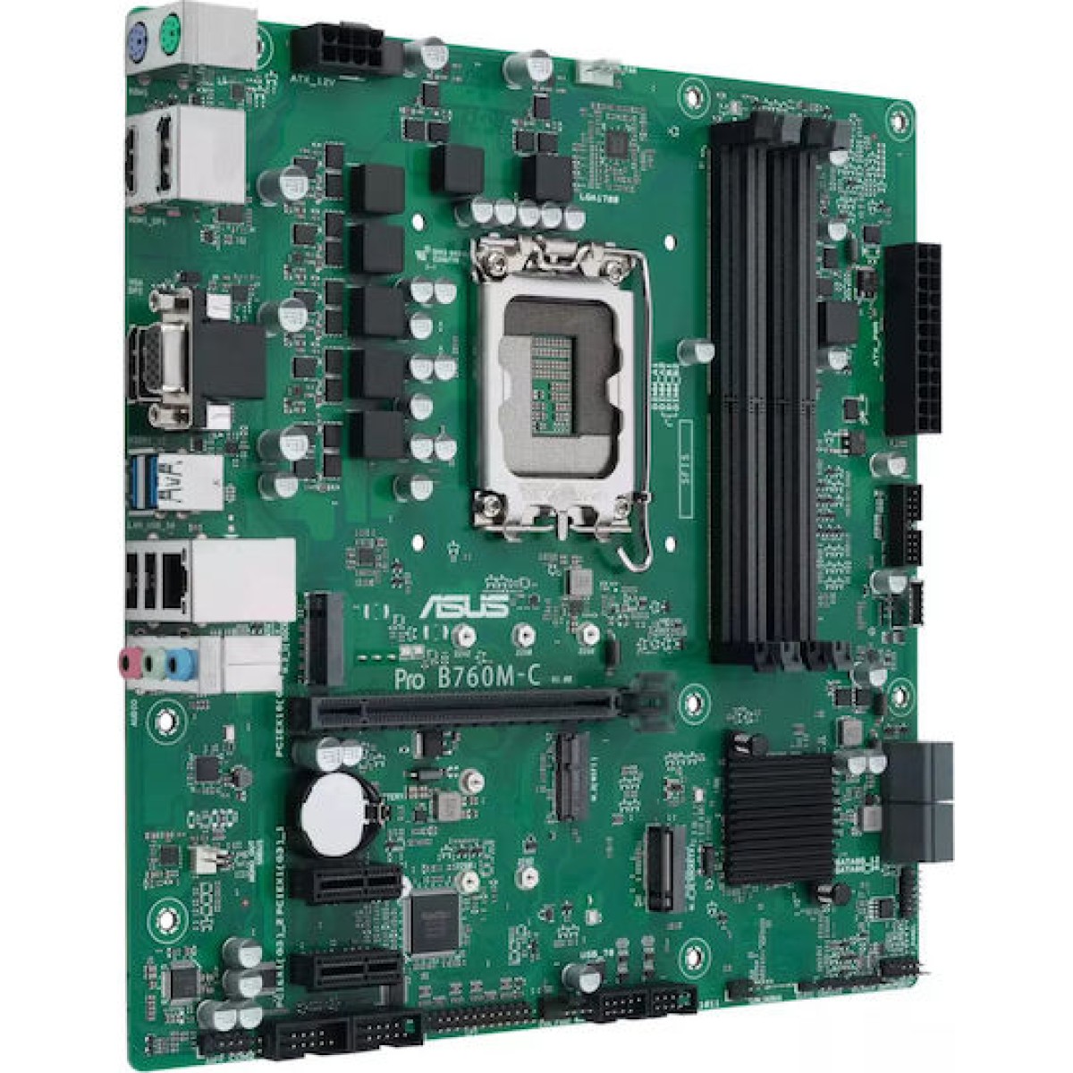 Asus Pro B760M-C-CSM Motherboard Micro ATX με Intel 1700 Socket