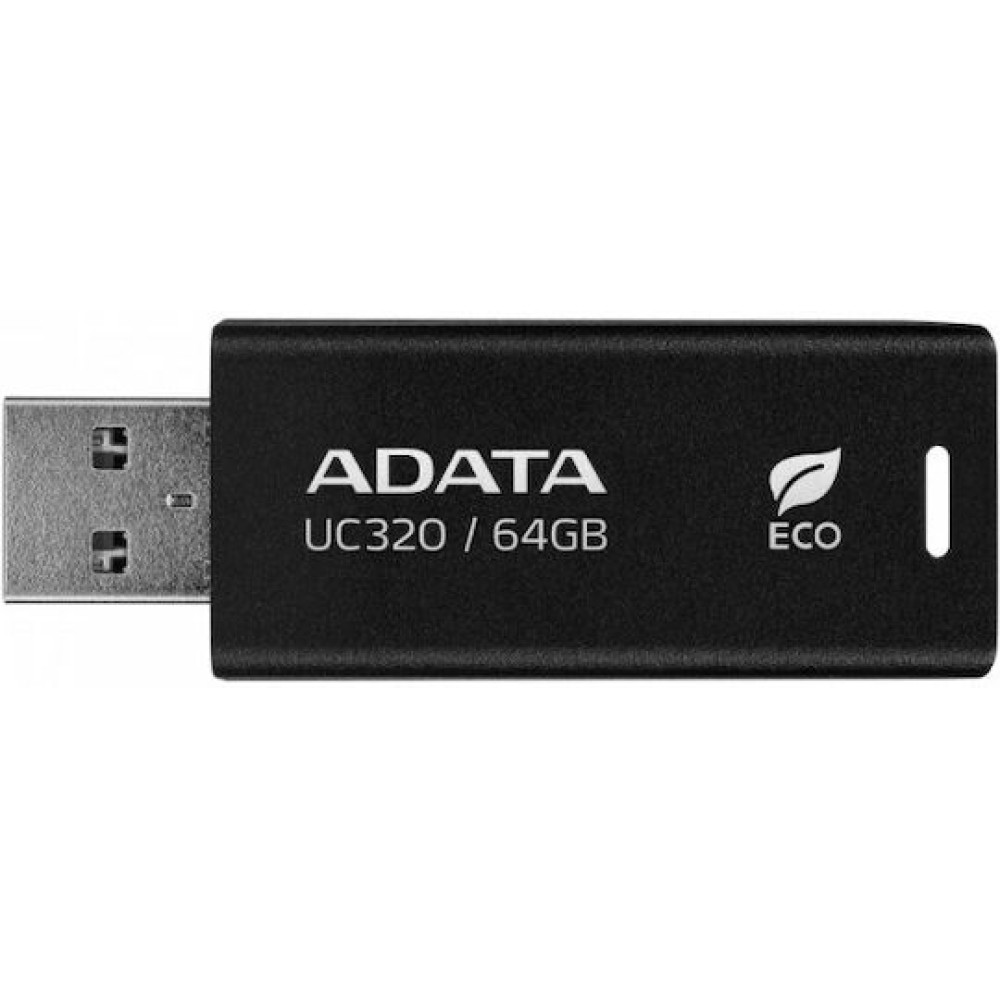 Adata Uc320 64GB USB 3.2 Stick Μαύρο