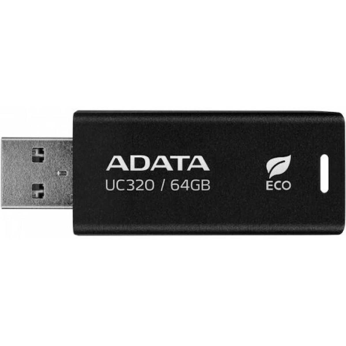 Adata Uc320 64GB USB 3.2 Stick Μαύρο