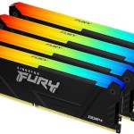 Kingston Fury Beast DDR4 64GB RAM με 4x16GB Modules και Ταχύτητα 3200 για Desktop