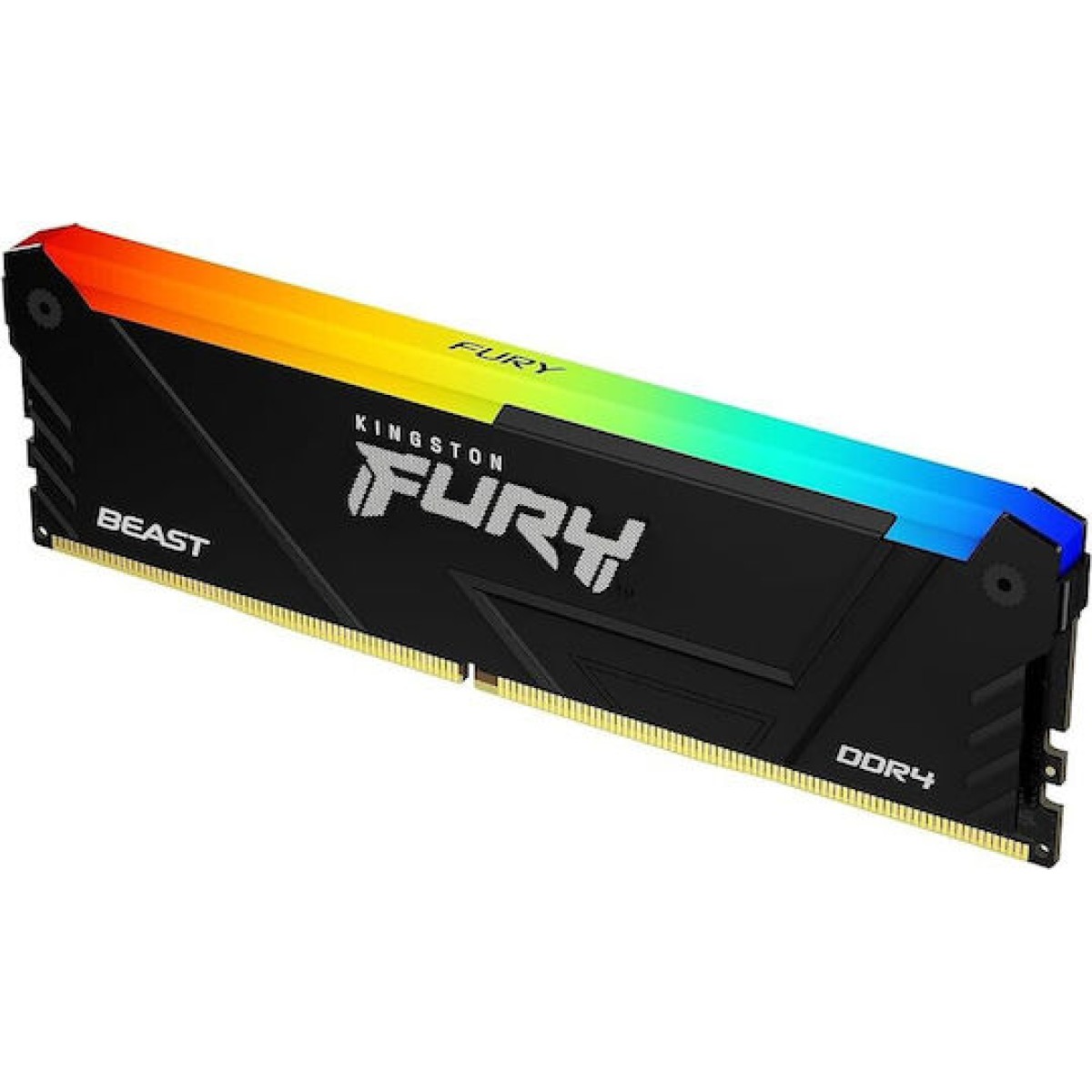 Kingston Fury Beast DDR4 64GB RAM με 4x16GB Modules και Ταχύτητα 3200 για Desktop