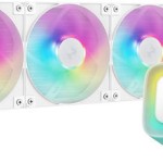 Deepcool LE360 WH (v2) Υδρόψυξη Επεξεργαστή Τριπλού Ανεμιστήρα 120mm για Socket 1700/1200/115x με Λευκό Φωτισμό Λευκή