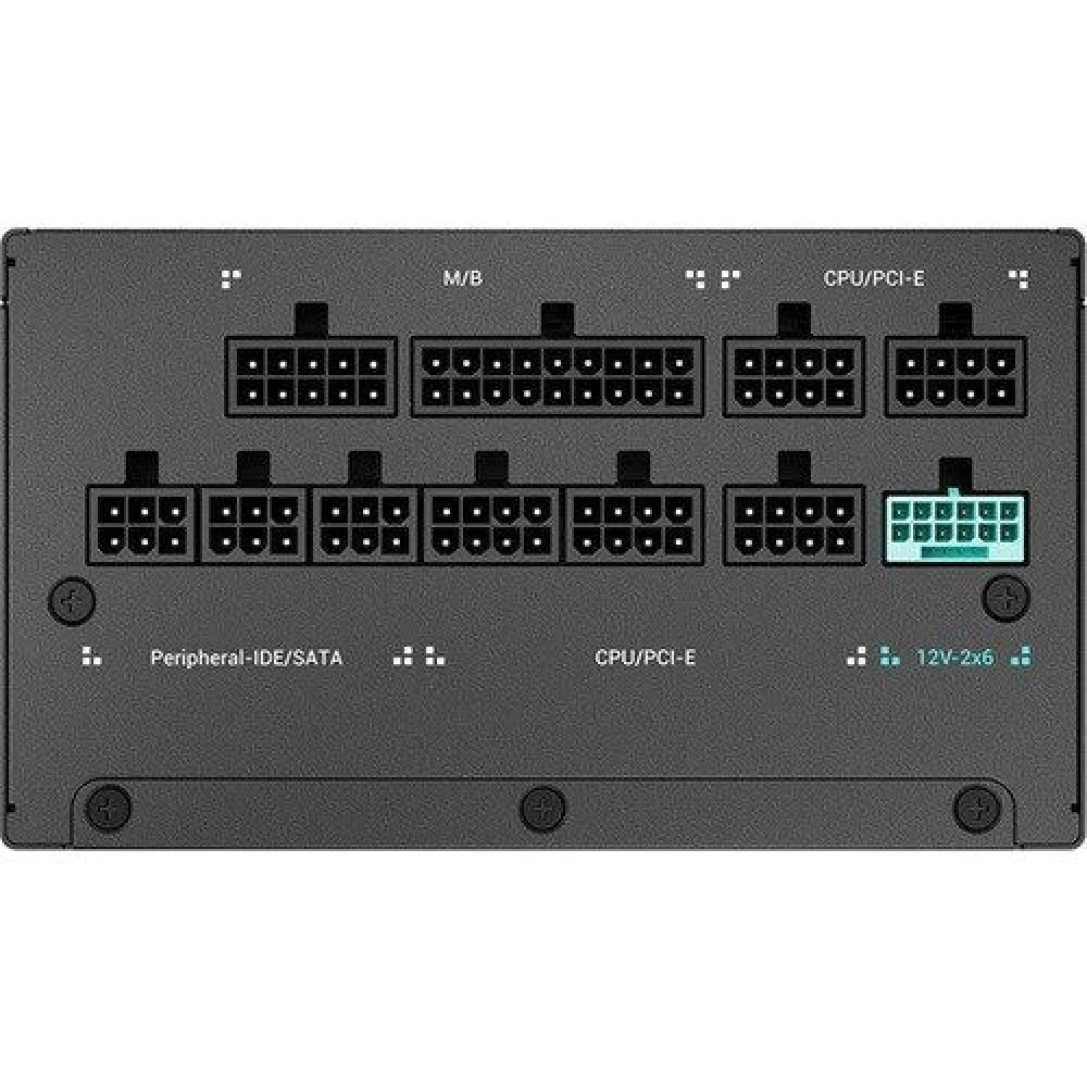 Deepcool 1200W Μαύρο Τροφοδοτικό Υπολογιστή Full Modular 80 Plus Gold (R-PNC00M-FC0B-JGEU)