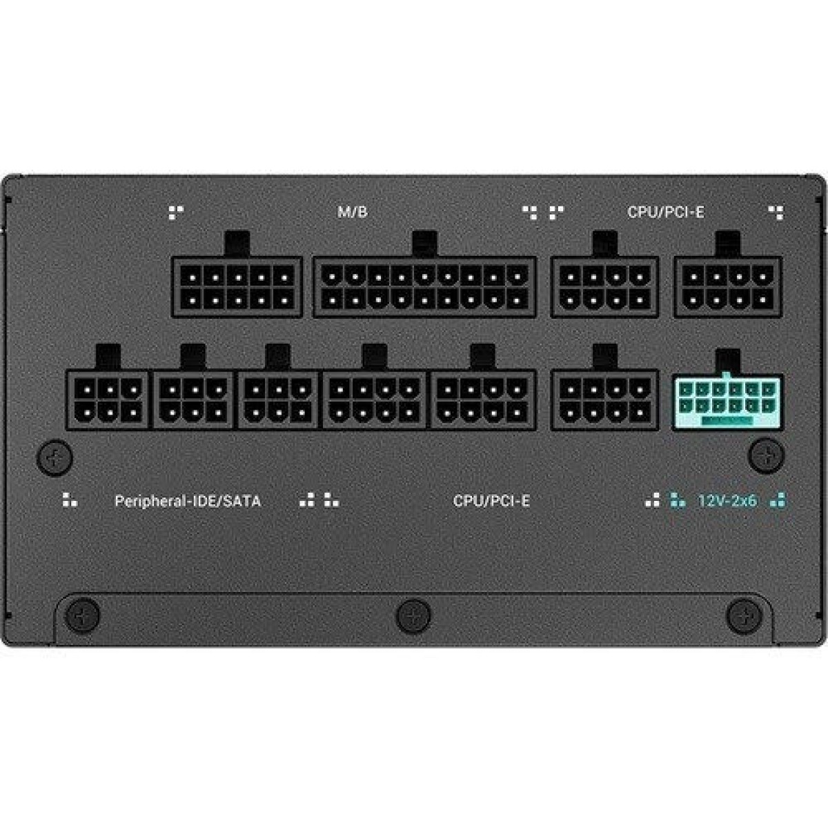 Deepcool 1200W Μαύρο Τροφοδοτικό Υπολογιστή Full Modular 80 Plus Gold (R-PNC00M-FC0B-JGEU)