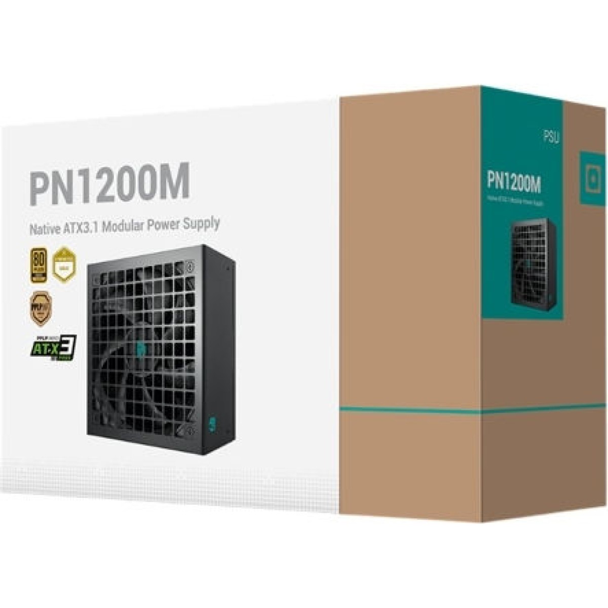 Deepcool 1200W Μαύρο Τροφοδοτικό Υπολογιστή Full Modular 80 Plus Gold (R-PNC00M-FC0B-JGEU)