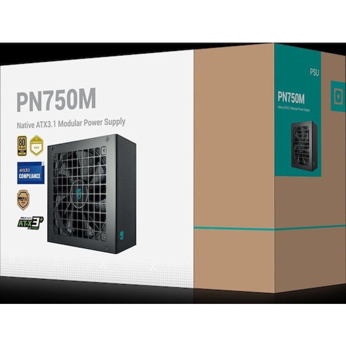 Deepcool PN750M 750W Μαύρο Τροφοδοτικό Υπολογιστή Full Modular 80 Plus Gold
